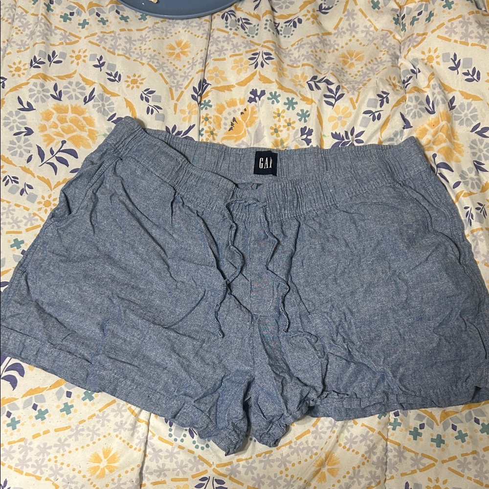 GAP Blue High Waist Shorts